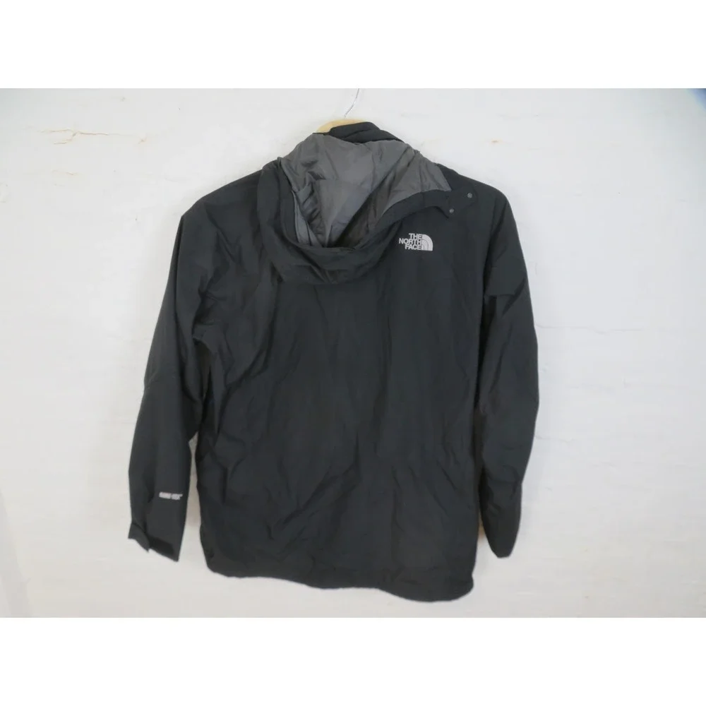 The North Face Gore-Tex Jacket Mens 4XL Black Hooded Rain Coat Hiking Outdoor